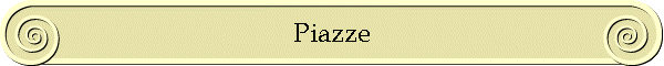 Piazze